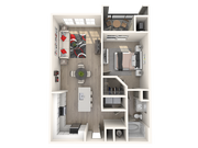 1 Bedroom | 1 Bedroom | 749 SF