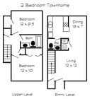 2BR/1.5BA