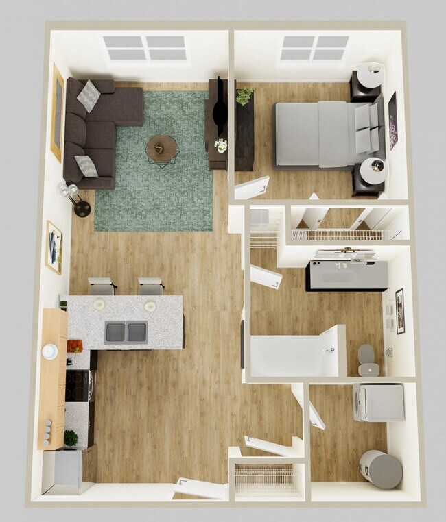 Spanish Moss Eco Apartments
