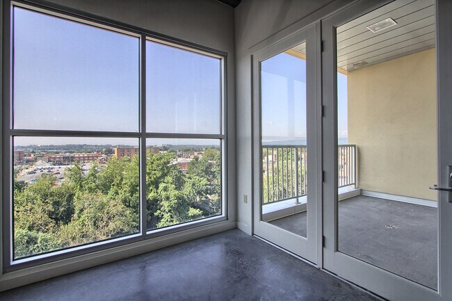 1BR, 1BA - Sweeping views and private balconies