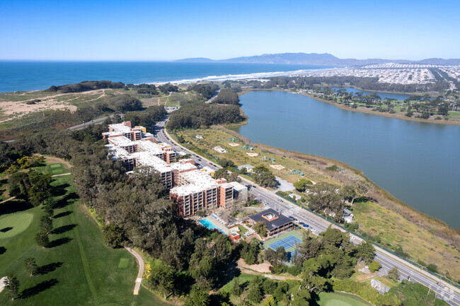 Aerial - Lakewood Apartments At Lake Merced