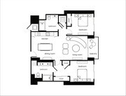 B1 floor plan Metro Edgewater