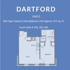 Dartford Flat Layout