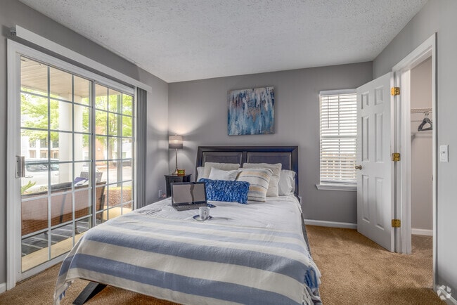Cambridge 2BR, 2BA - 1,031SF - Primary Bedroom
