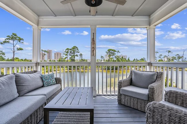Nice Relaxing Covered Back Porch - 14581 Salt Meadow Dr