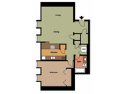 Old Cathedral Building- 1 Bed, 1 Bath