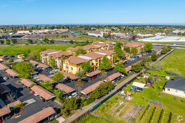 Aerial Context - Copperstone Village Apartments