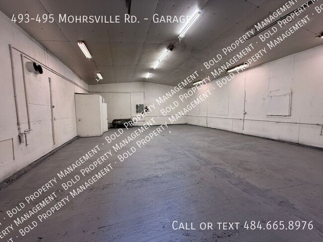 493-495 Mohrsville Rd.-Garage
