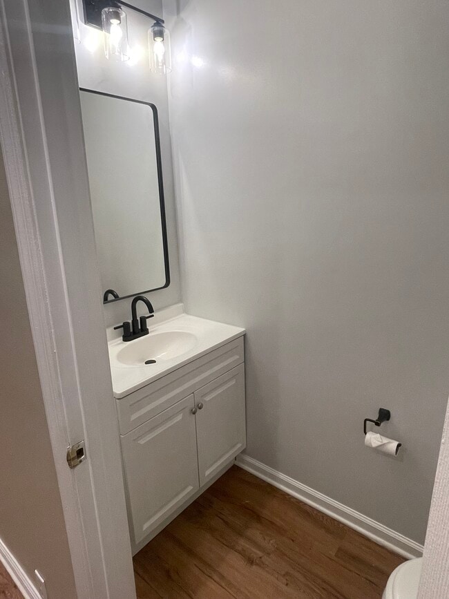 Half Bathroom - 1127 S Carey St