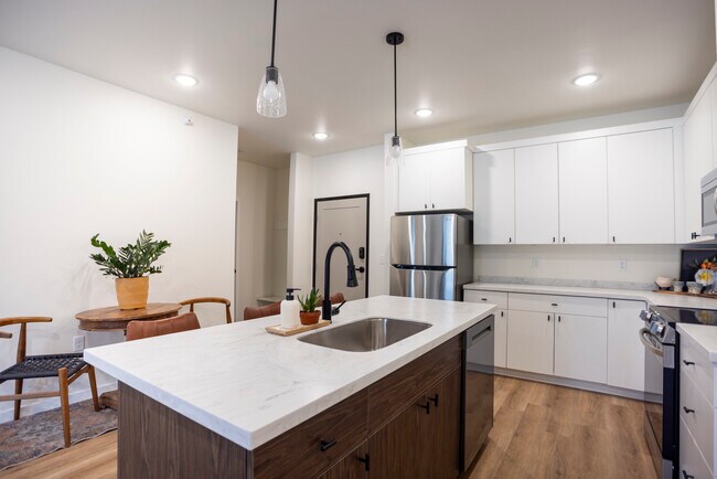 Staged Kitchen