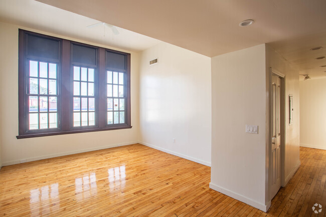Living Room 2BR, 1BA, Office - Darrah School Realty Apartments