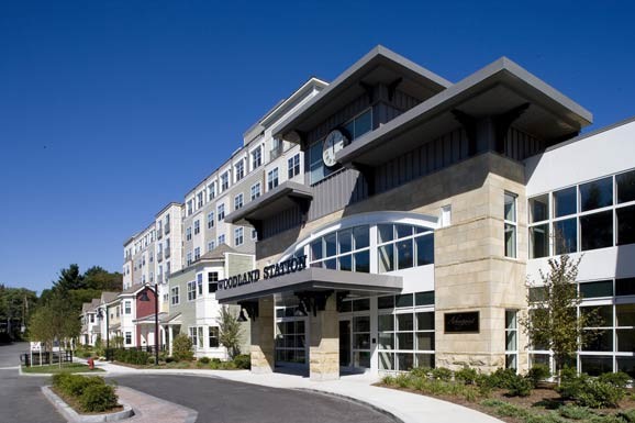 Entrance - Woodland Station Apartments