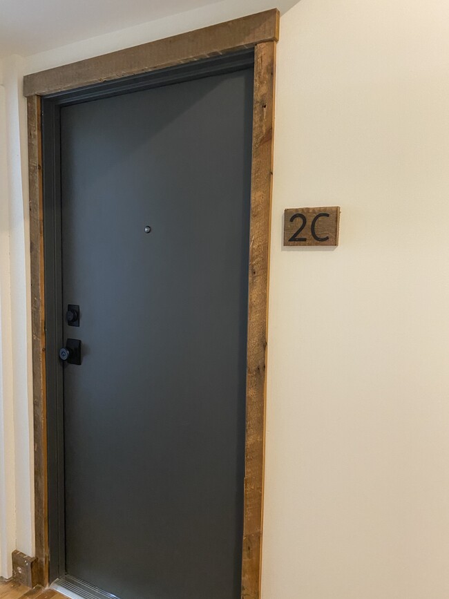 Entrance to 2C - 403 Main St Apartments Unit 2C