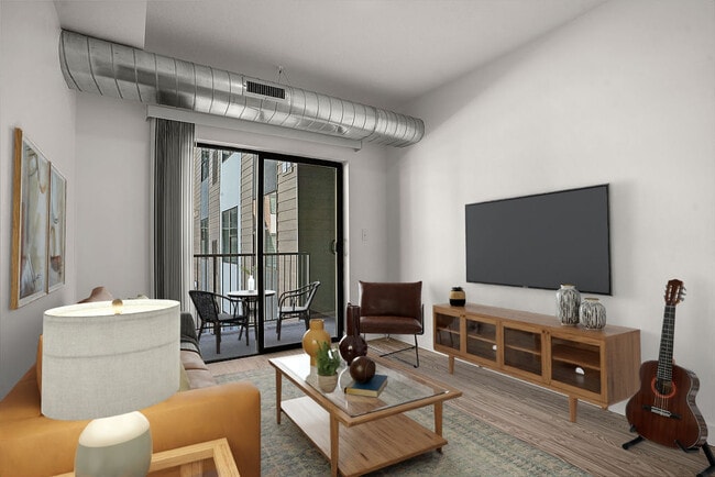 Virtually Staged Living Area