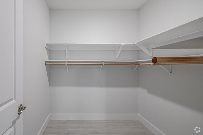 2BR, 1BA - 916SF - Primary Bedroom Closet - 261 Marshall St