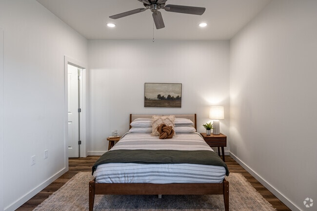 3BR, 2BA - 1,221SF - Primary Bedroom - The Village at Geren Road