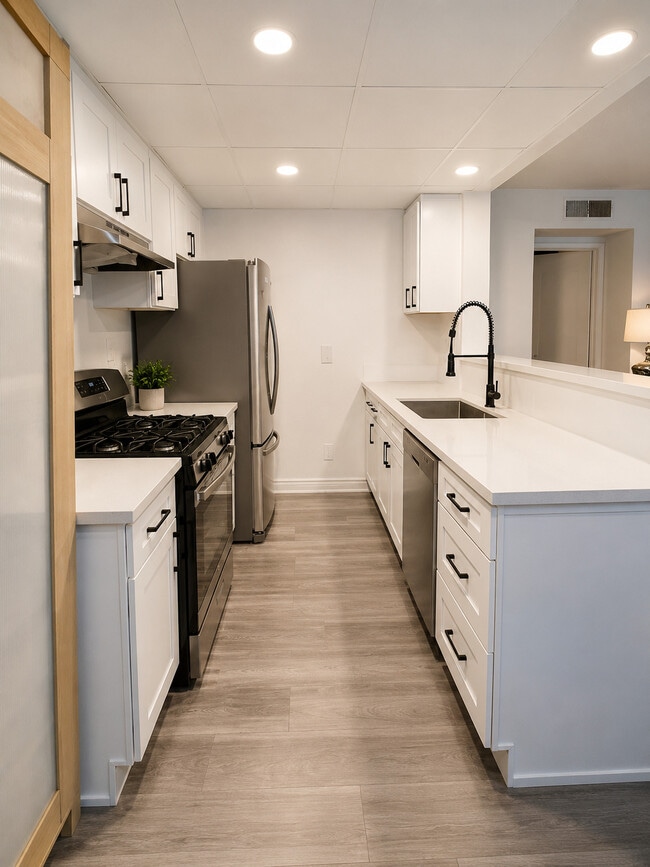Floor plan A Kitchen - Veteran Plaza