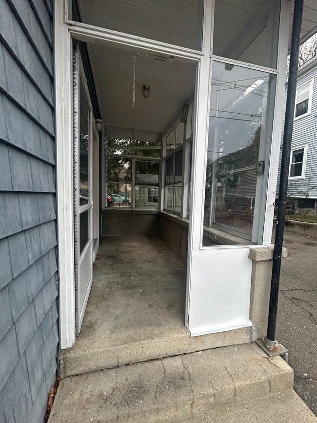 Focused back entrance - 145 Washington St Unit 415