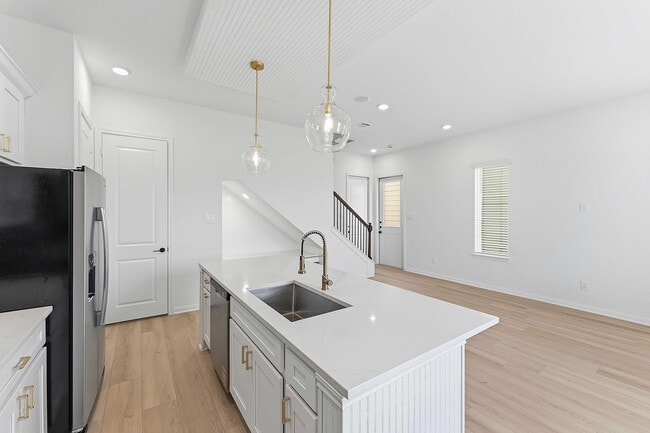 Open Living/Kitchen Space