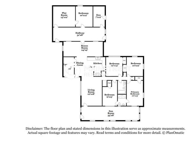 4 Bedroom Pet-Friendly Home in ORLANDO, FL with Main Street Renewal