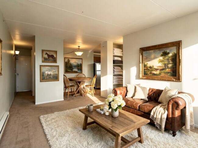 1bd and 2bd have balconies. Each apartment has magnificent panoramic views of lake AND park