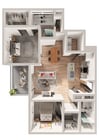 Legacy North - B2RC0 Floor Plan
