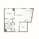 Plano de planta 1D.7 Lantera en Boston Landing