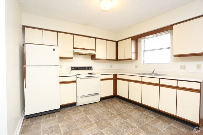 02 1BR, 1BA - 525 SF Expanded Kitchen - Kitchen - Katelyn Court Apartments
