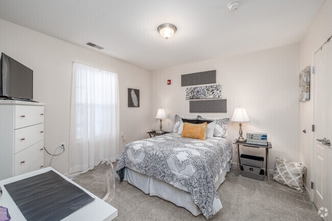 1BR, 1BA - 625SF - Bedroom