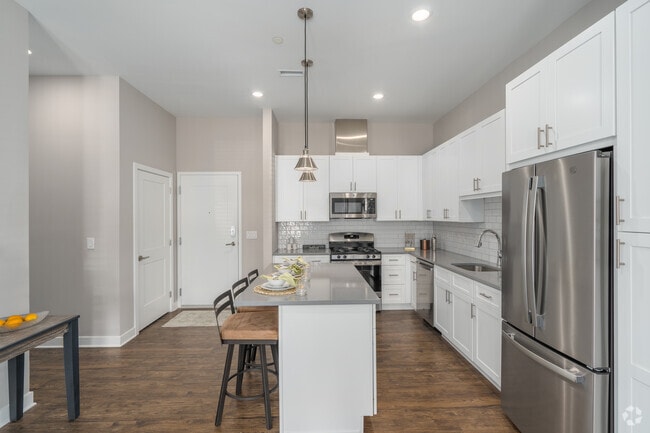 2BR, 2BA - 1100SF Kitchen