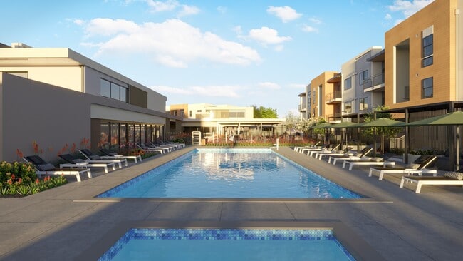 Oasis Retreat Pool & Spa - Phase II - Sutter Green Apartments