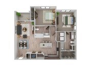 2 Bedroom | 2 Bath | 1121 SF