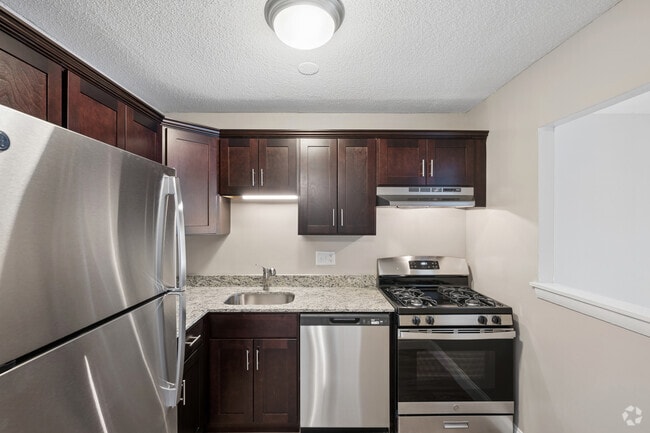 1BR, 1BA - 715SF - Kitchen - Villa Del Rio