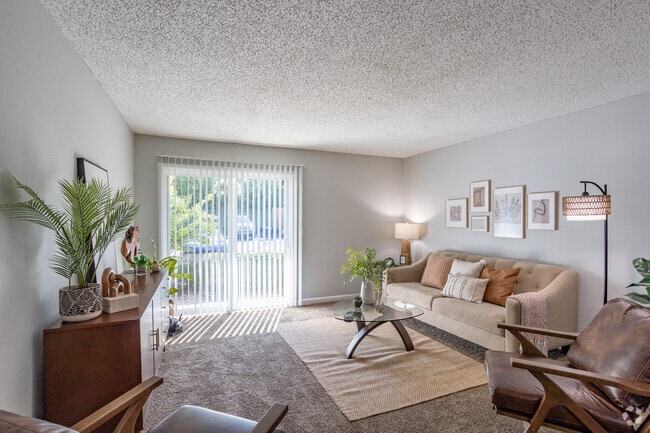 2BR, 1BA - 1,040SF - Living Room