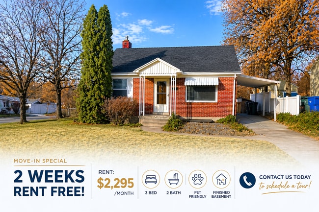 Building Photo - 2 Weeks Rent Free – Spacious 3 Bed / 2 Bath Ogden Home with Finished Basement