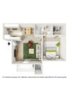 1BR/1BA