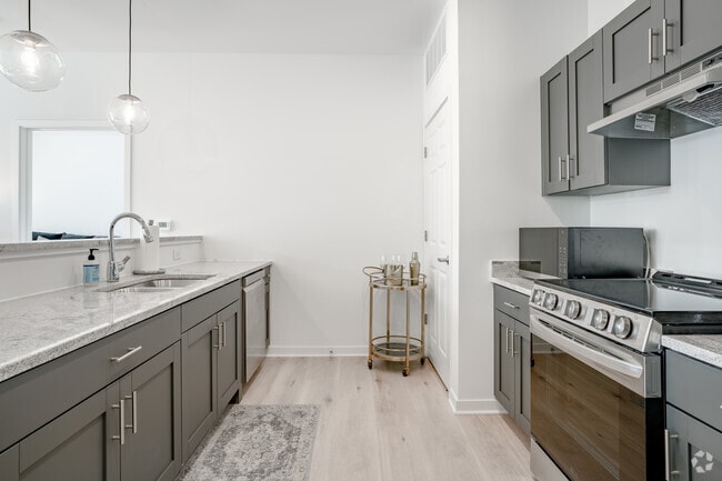 2 habitaciones, 2 baños, 1012 pies cuadrados, cocina - Flats at Powell