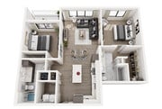 C-2 floor plan The Hudson