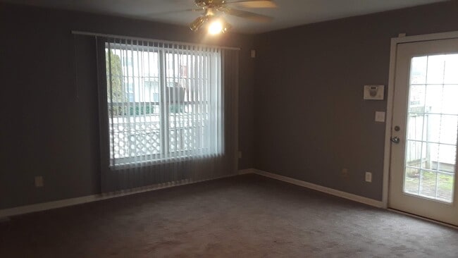 Living Room with new carpet