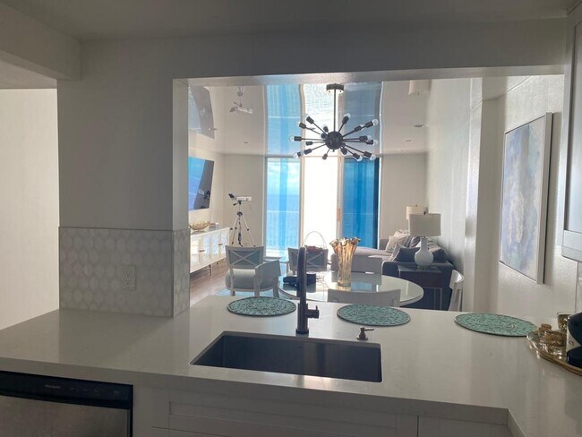 Living area - 3580 S Ocean Blvd Unit 7F