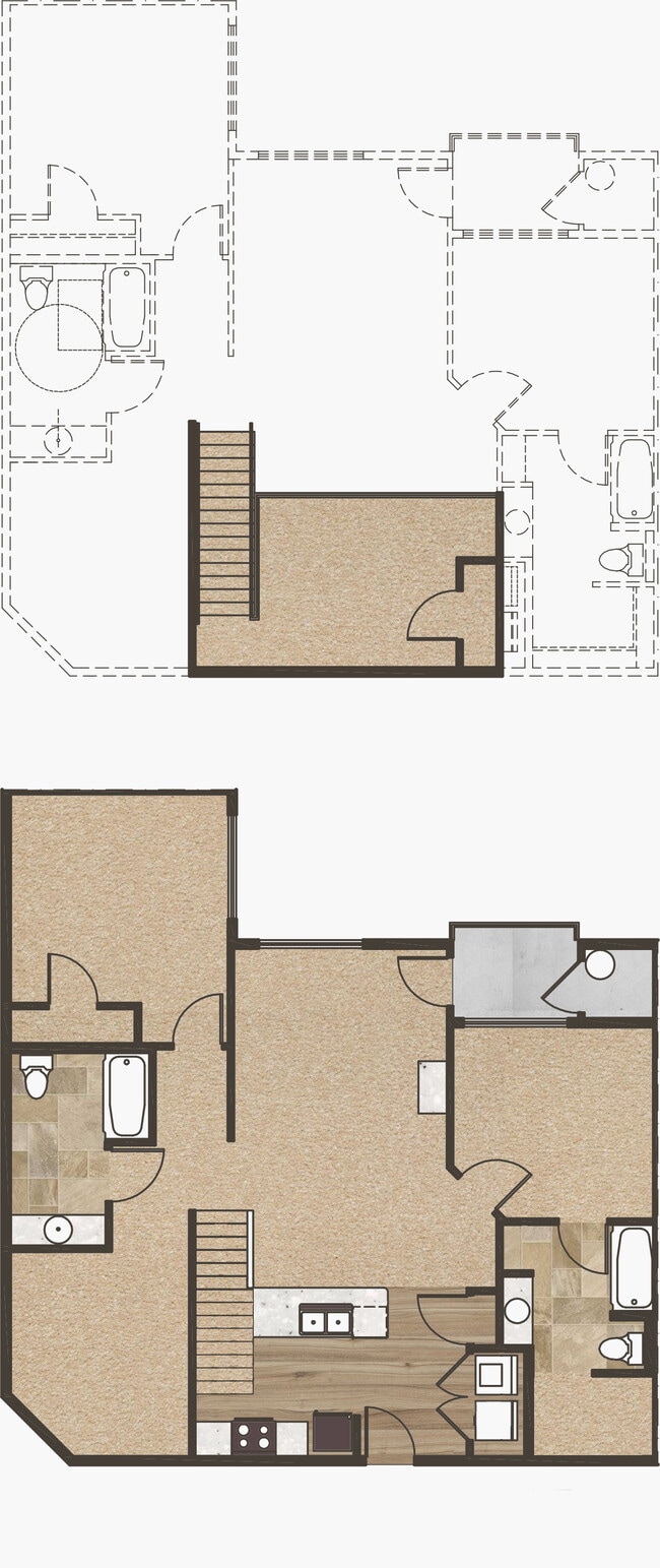 2bed/2bath Loft - Seasons on City Creek