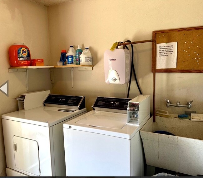 Photo - Hard to find 2 bdrm, 2 full bath unit with water, sewer, and garbage. Onsite laundry and A/C!