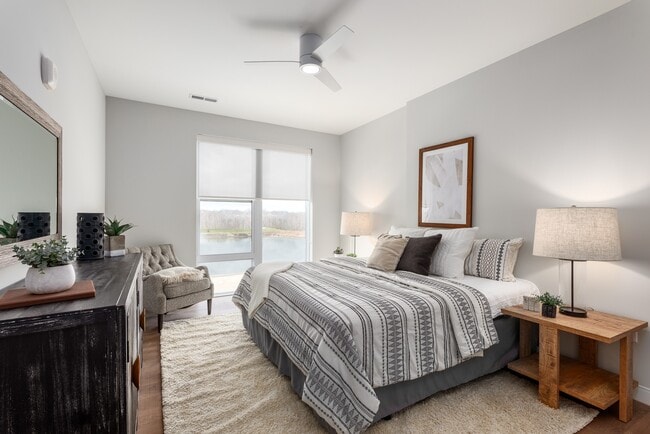 The Flats Model Main Bedroom