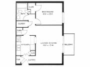 1 bed standard