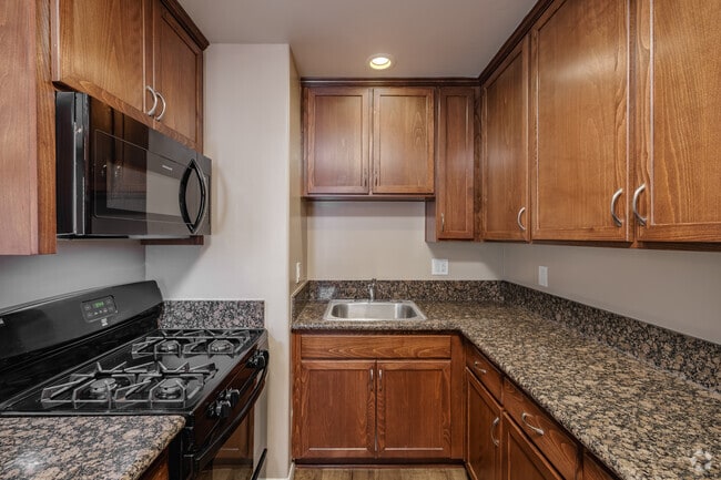 2BR, 1BA - 720SF - Kitchen