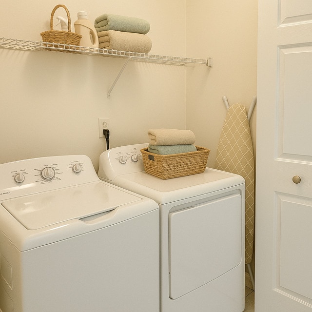 Lavadora y secadora en cada unidad. - Pinewoods Circle