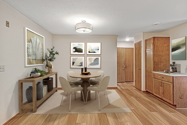 Two bedroom, two bath open concept