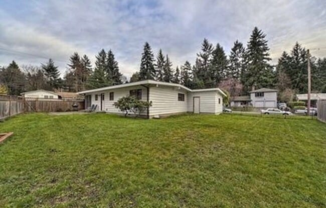 Photo - Mid century rambler on corner lot