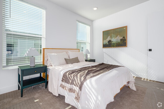 2BR, 1.5BA - 1,107SF - Primary Bedroom - Park Place