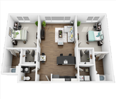 B1.10 floor plan Edge Flats